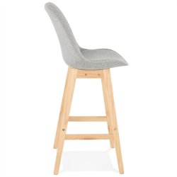 Barstol med grt stof - QOOP 