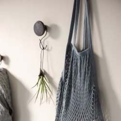 S-krog p 10 cm i sort