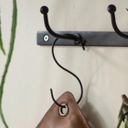 S-krog p 10 cm i sort