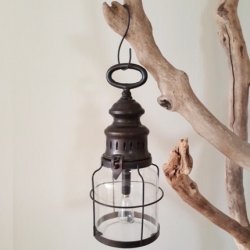 S-krog p 10 cm i sort