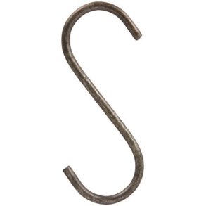 S-krog på 7,5 cm i zink