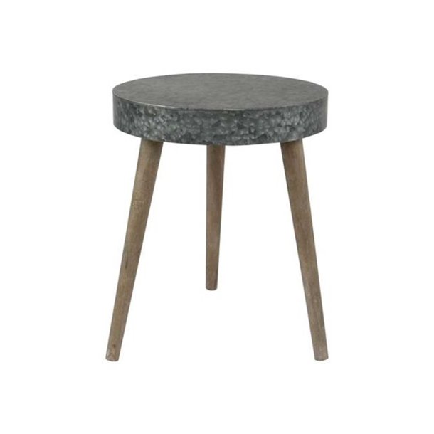 Sidebord med zinktop