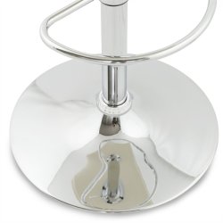 Cremefarvet barstol med ryg - SOHO