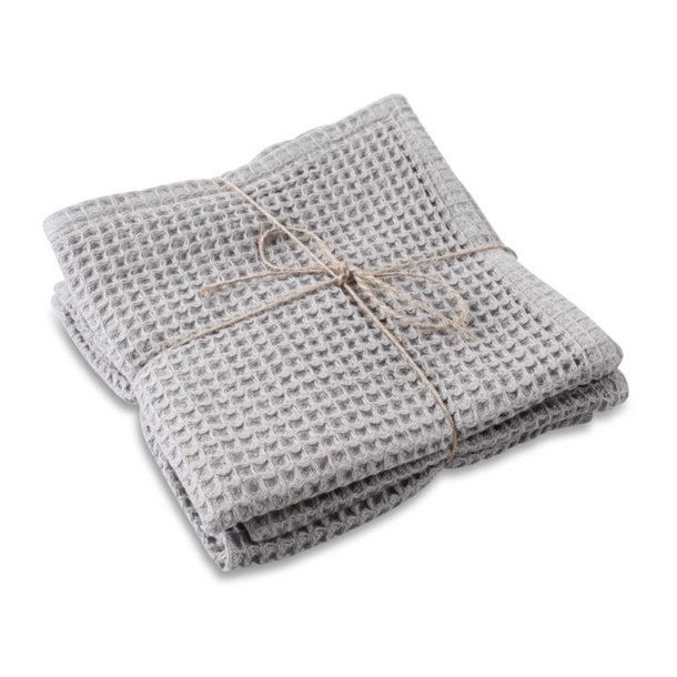Stofservietter - lysegr - 4 stk. 35 cm x 35 cm