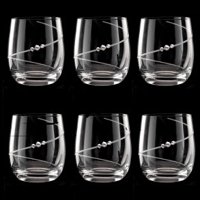 New Pen Tumbler med Swarovski krystaller - 6 stk.