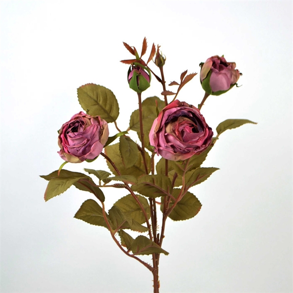 Buketrose i mauve pink - 63 cm