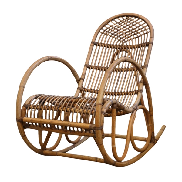Billede af Gyngestol - Sydfransk stil i rattan