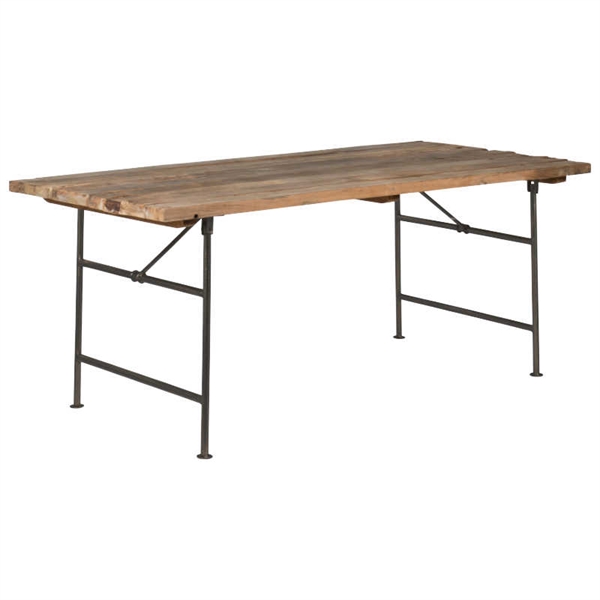 UNIKA plankebord med metalstel - 90 cm x 200 cm